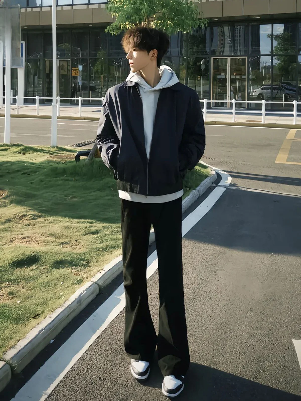 Cleanfit Black Knife Jeans Men's Style 2026 Spring American Slim Fit Straight Leg Micro Flared Floor-Length Pants
Cleanfit Black Knife Jeans Men's Style 2026 Spring American Slim Fit Straight Leg Micro Flared Floor-Length Pants