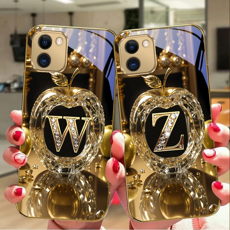 Golden letter X For Samsung A14 15 13 A16 A25 A26 A31 32 A33 34 A35 50 A51 52 A53 54 55 56 70 71 72 73 Golden glass phone case
Golden letter X For Samsung A14 15 13 A16 A25 A26 A31 32 A33 34 A35 50 A51 52 A53 54 55 56 70 71 72 73 Golden glass phone case