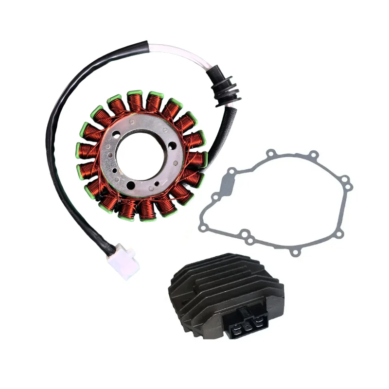 Generator Stator Fit For Yamaha YZFR6 YZF-R6 R6 Stator Regulator Rectifier Gasket 1999 2000 2001 2002
Generator Stator Fit For Yamaha YZFR6 YZF-R6 R6 Stator Regulator Rectifier Gasket 1999 2000 2001 2002