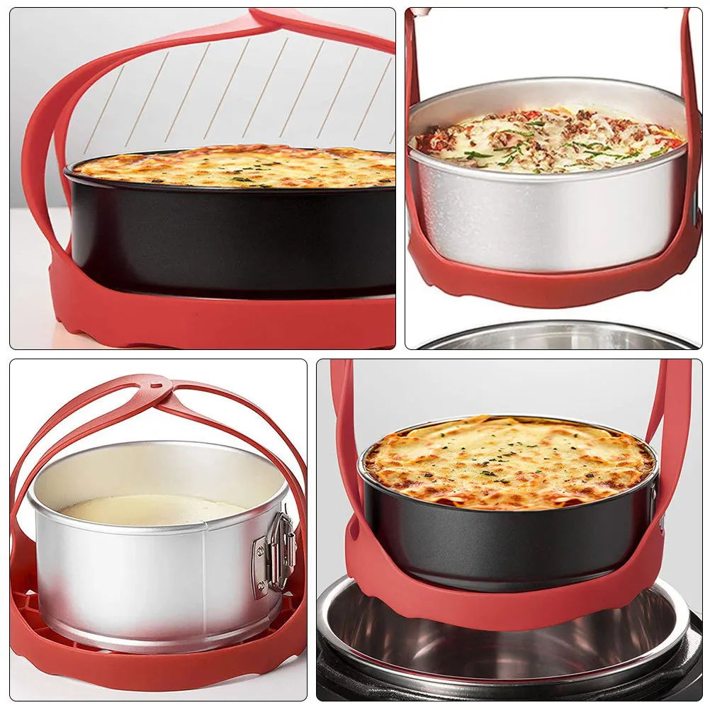 2pcs Silicone Steamer Basket Egg Cooker Rack For Boiled Eggs Fish Crab Veggie Bakeware Sling Lifter Kitchen Tool
2pcs Silicone Steamer Basket Egg Cooker Rack For Boiled Eggs Fish Crab Veggie Bakeware Sling Lifter Kitchen Tool