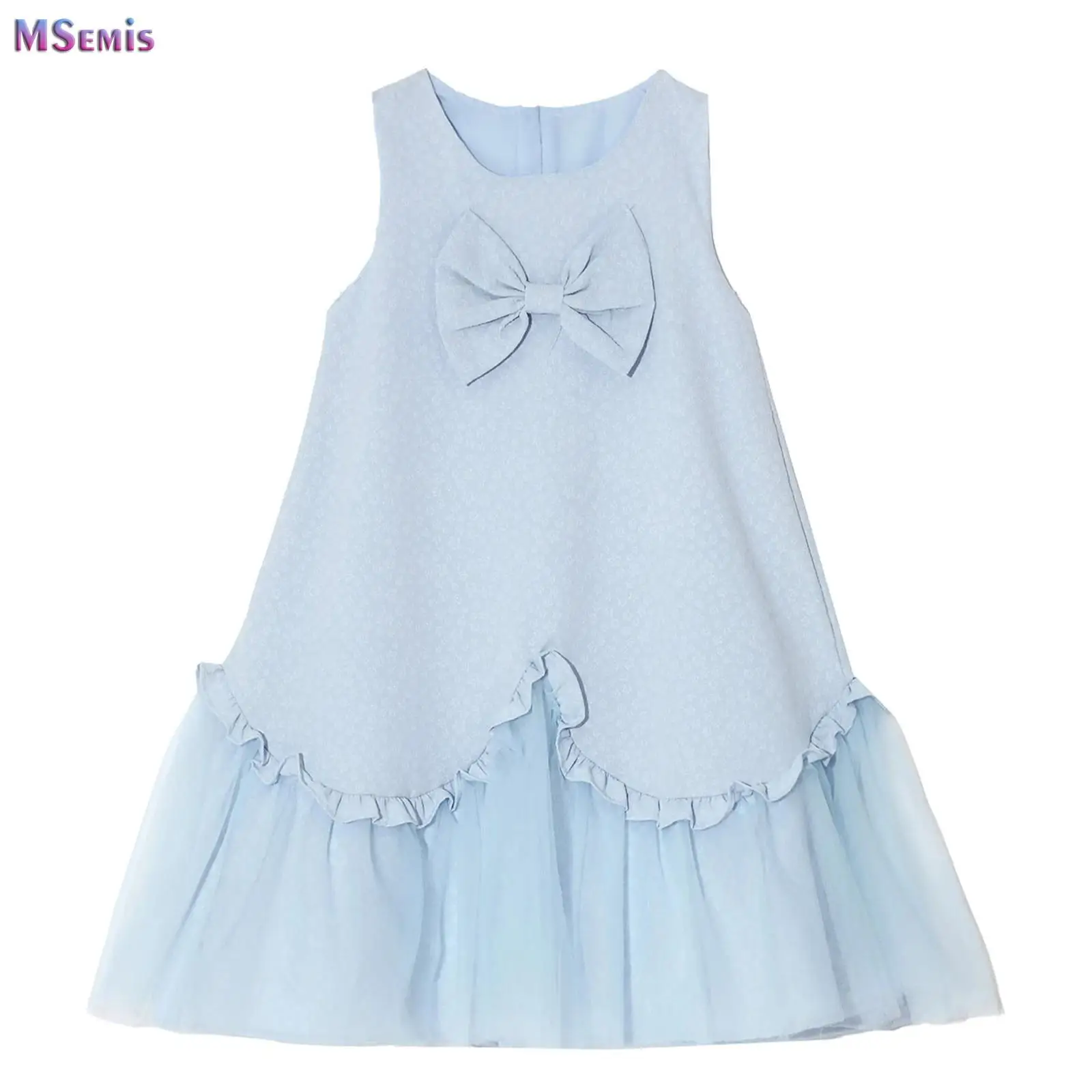 Summer Girls Mesh Splicing Dress Fashion Bow Sleeveless Princess Birthday Banquet Wedding Dresses Kids Children Vestidos Clothes
Summer Girls Mesh Splicing Dress Fashion Bow Sleeveless Princess Birthday Banquet Wedding Dresses Kids Children Vestidos Clothes
