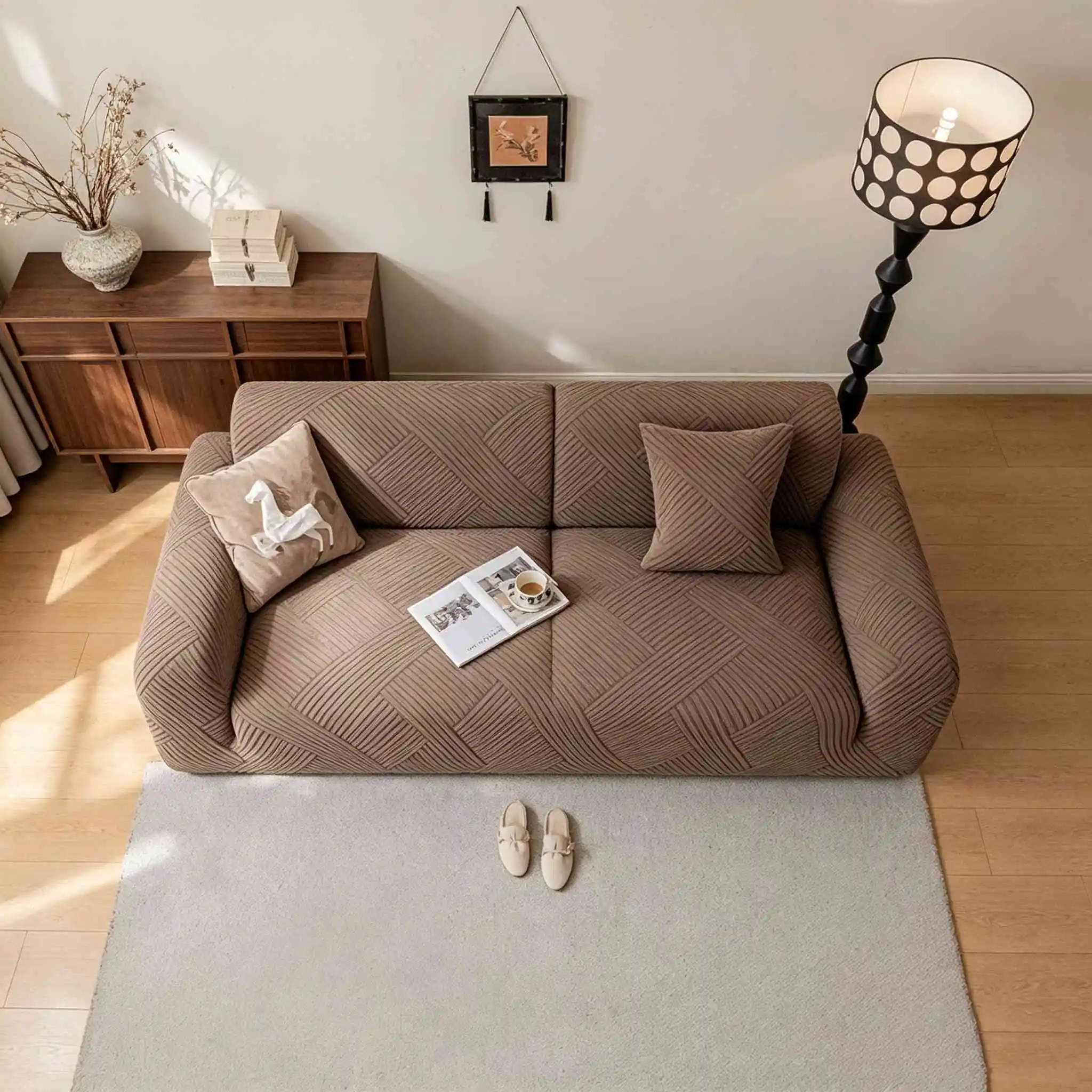 Jacquard Elastic Sofa Cover Luxury Adjustable Elastic Couch Cover for Living Room Sofa Seat Covers 1/2/3/4 Seat L Shaped
Jacquard Elastic Sofa Cover Luxury Adjustable Elastic Couch Cover for Living Room Sofa Seat Covers 1/2/3/4 Seat L Shaped