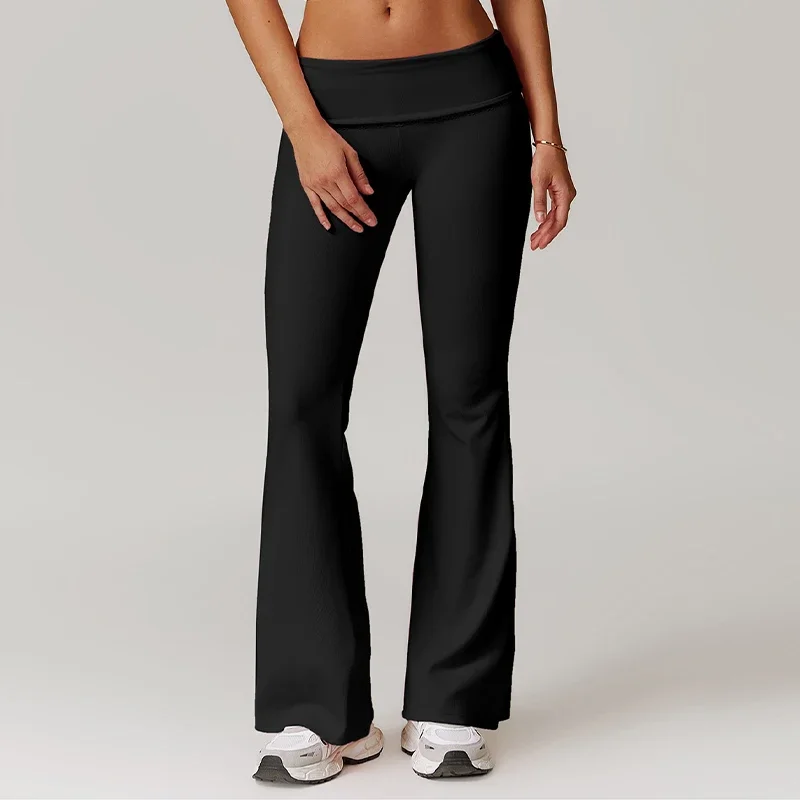 Women High Waist Flared Yoga Trousers Bell-Bottom Push Up Casual Fitness Latin Dance Pants Stretchy Dancewear Athletic Bottoms
Women High Waist Flared Yoga Trousers Bell-Bottom Push Up Casual Fitness Latin Dance Pants Stretchy Dancewear Athletic Bottoms