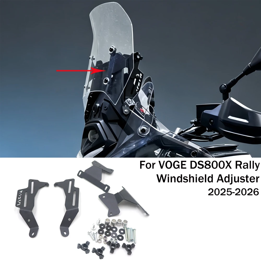 For Voge DS800X Rally DS 800X Windshield Adjustable Screen Windscreen Windshield Adjustment Bracket Windscreen Height Regulator
For Voge DS800X Rally DS 800X Windshield Adjustable Screen Windscreen Windshield Adjustment Bracket Windscreen Height Regulator