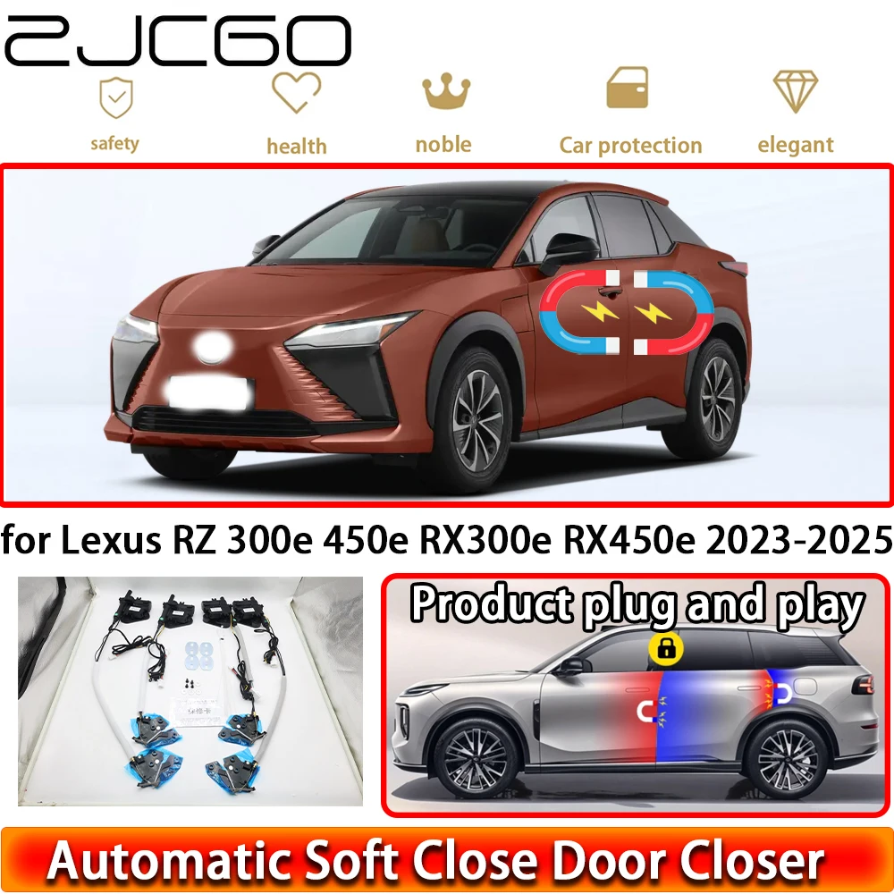 ZJCGO for Lexus RZ 300e 450e RX300e RX450e 2023-2025 Soft Close Door Kit Power Closing Latch System Auto Pull Door Easy Close
ZJCGO for Lexus RZ 300e 450e RX300e RX450e 2023-2025 Soft Close Door Kit Power Closing Latch System Auto Pull Door Easy Close