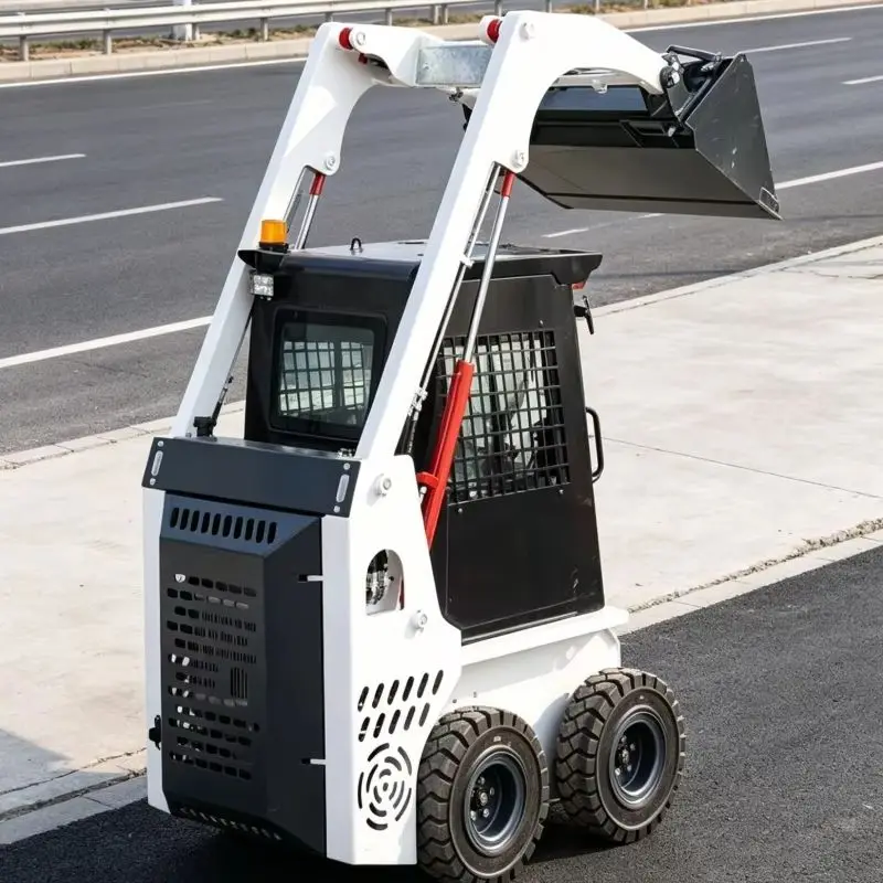 Customized High-quality skid steer carrier, mini skid steer loader, industry No.1 loader, mini material transfer machine
Customized High-quality skid steer carrier, mini skid steer loader, industry No.1 loader, mini material transfer machine