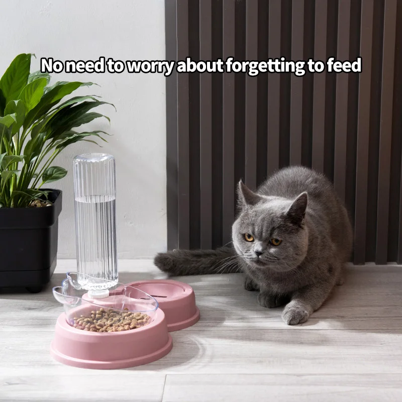 Double Round Pet Automatic Waterer Diet Double Bowl Cat Food Bowl Dog Drinking Bowl Dog Food Bowl
Double Round Pet Automatic Waterer Diet Double Bowl Cat Food Bowl Dog Drinking Bowl Dog Food Bowl