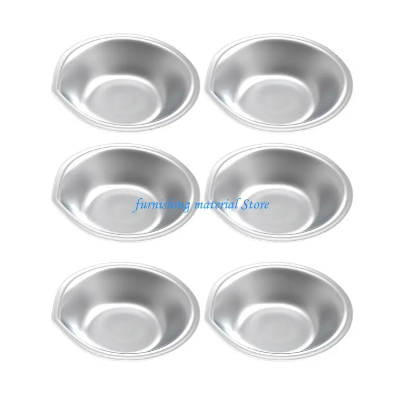 Y5GD Lightweight Stainless Steel Watercolour Makeup Small Round Paint Mixing Palettes for Artists, Studio and Home Use 6 Pack
Y5GD Lightweight Stainless Steel Watercolour Makeup Small Round Paint Mixing Palettes for Artists, Studio and Home Use 6 Pack