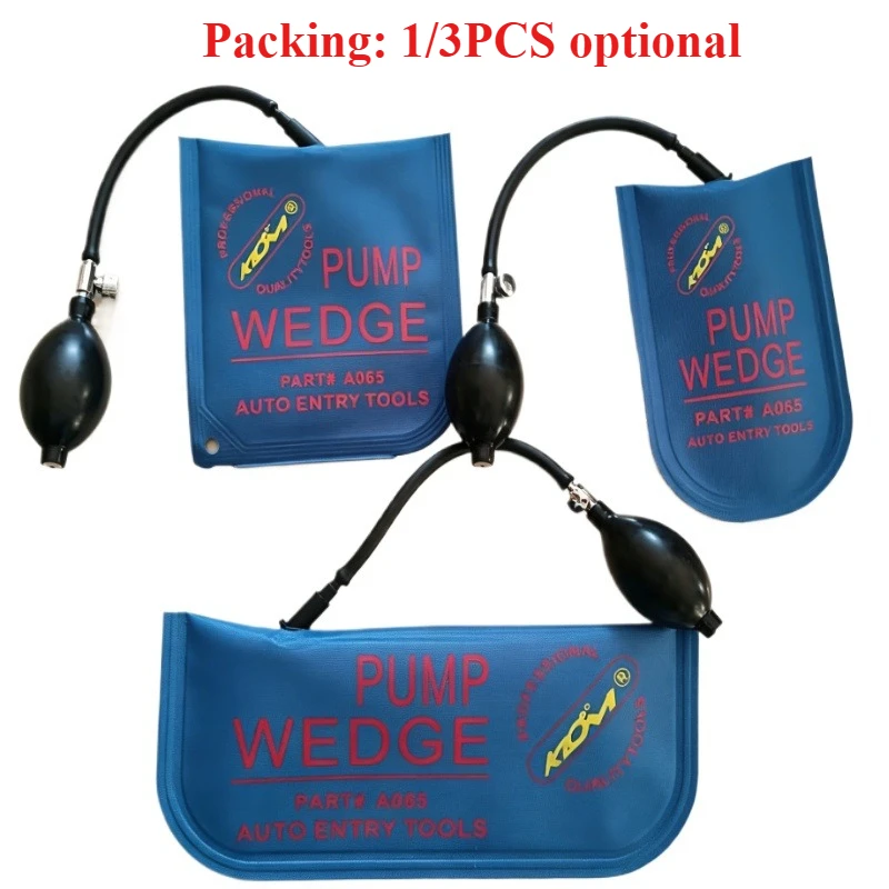 1/3PCS Locksmith Supplies Pump Wedge Locksmith Tools Auto Lock Set Open Car Door Tools Air Bag Air Wedge Inflatable Airwedge
1/3PCS Locksmith Supplies Pump Wedge Locksmith Tools Auto Lock Set Open Car Door Tools Air Bag Air Wedge Inflatable Airwedge