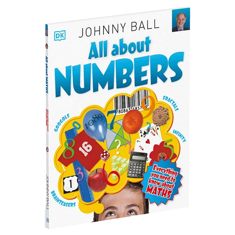 DK All About Numbers, Children's books aged 9 10 11 12 English books, Popular science 9780241479100
DK All About Numbers, Children's books aged 9 10 11 12 English books, Popular science 9780241479100