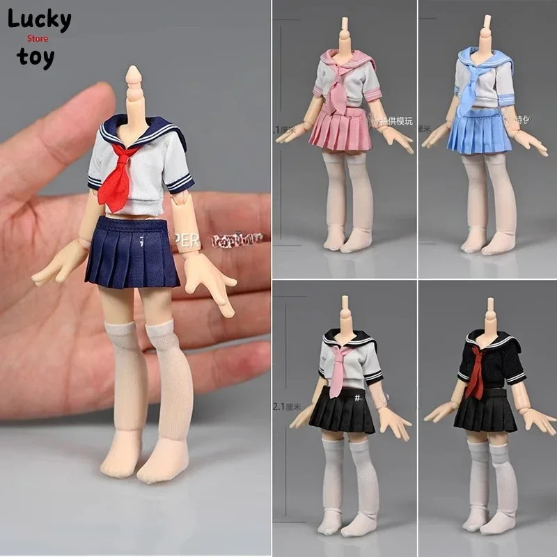 1/12 Scale Sailor Clothes Short Sleeve Pleated Skirt Clothes Fot 6inch Action Figures Accessories Model
1/12 Scale Sailor Clothes Short Sleeve Pleated Skirt Clothes Fot 6inch Action Figures Accessories Model