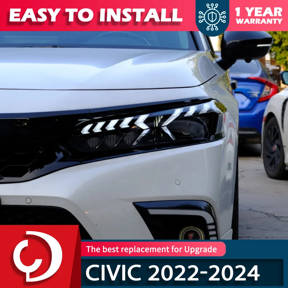 Запчасти для автомобильных фар для Honda Civic X 2022-2024, фары, светодиодные фары, дневные ходовые огни, двойной проектор, автомобильный светильник в сборе
Запчасти для автомобильных фар для Honda Civic X 2022-2024, фары, светодиодные фары, дневные ходовые огни, двойной проектор, автомобильный светильник в сборе