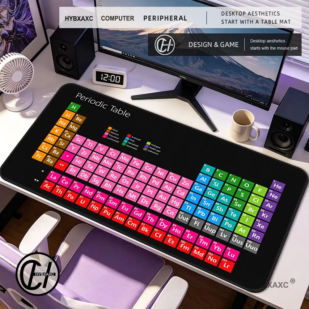 HYBXAXC Periodic Table Mouse Pad Non-slip Locking Edge DeskMat PC Laptop Accessories Rubber Keyboard Game Carpet
HYBXAXC Periodic Table Mouse Pad Non-slip Locking Edge DeskMat PC Laptop Accessories Rubber Keyboard Game Carpet