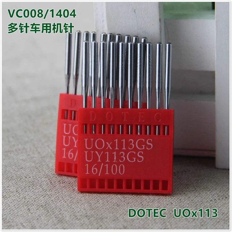 100pcs 10bag Dotec Sewing Machine Needles Uo113gs Siruba Multi-Needle 1404 1412 Rubber Car Universal Industrial Sewing Machine
100pcs 10bag Dotec Sewing Machine Needles Uo113gs Siruba Multi-Needle 1404 1412 Rubber Car Universal Industrial Sewing Machine