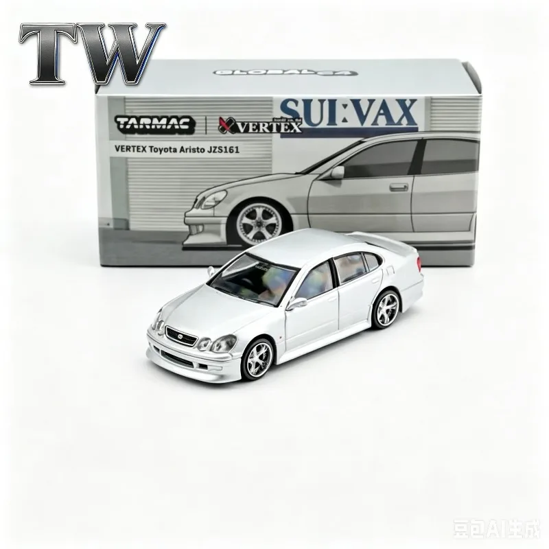 TW Tarmac Works 1:64 VERTEX Toyota Aristo JZS161 Silver Alloy Cast Car Model, Adult Collectibles, Festival Gifts, Boys' Toys.
TW Tarmac Works 1:64 VERTEX Toyota Aristo JZS161 Silver Alloy Cast Car Model, Adult Collectibles, Festival Gifts, Boys' Toys.