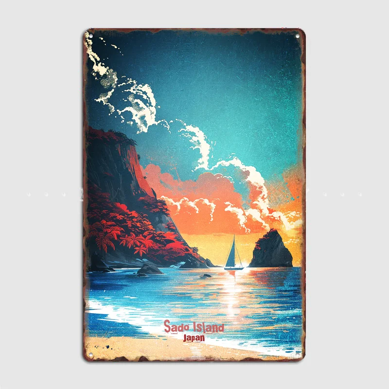 Sado Island Japan Sailboat Sunset Travel Scenery Retro Poster Metal Sign Garage Club Indoor Room Wall Decor Custom Home Decor
Sado Island Japan Sailboat Sunset Travel Scenery Retro Poster Metal Sign Garage Club Indoor Room Wall Decor Custom Home Decor