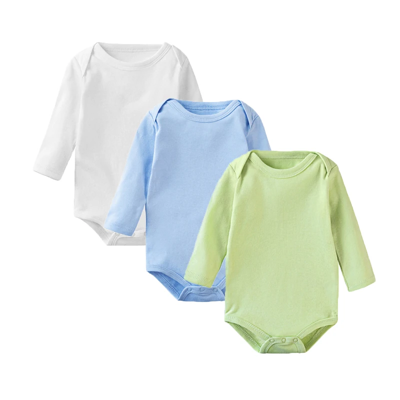 Baby Clothing 3 Pack Bodysuits 100% Cotton Long Sleeve Onesie Bodysuit 0 To 24 Months Spring & Autumn Newborn Boy Girls Rompers
Baby Clothing 3 Pack Bodysuits 100% Cotton Long Sleeve Onesie Bodysuit 0 To 24 Months Spring & Autumn Newborn Boy Girls Rompers