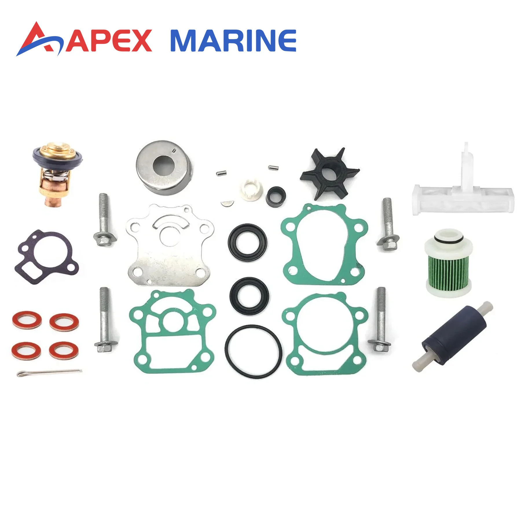 6CJ-W0078-00 Maintenance Service Kit Fits for Yamaha 4 Stroke 70 HP F70A Marine Outboard Motor 6D8-WS24A-00 6C5-24251-01 18-3494
6CJ-W0078-00 Maintenance Service Kit Fits for Yamaha 4 Stroke 70 HP F70A Marine Outboard Motor 6D8-WS24A-00 6C5-24251-01 18-3494