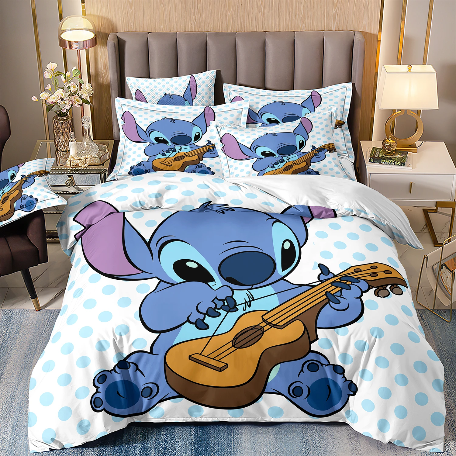 Stitch Bedding Set Stitch Quilt Cover Cartoon Anime Stitch Duvet Printed Bedroom Decoration Children Holiday Gift Single Double
Stitch Bedding Set Stitch Quilt Cover Cartoon Anime Stitch Duvet Printed Bedroom Decoration Children Holiday Gift Single Double