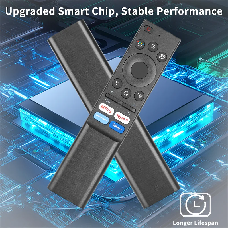 For Samsung Remote Control Replacement With NETFLIX PrimeVideo Buttons, For Samsung Neo QLED CA TU9220 Replacement Controller Wi
For Samsung Remote Control Replacement With NETFLIX PrimeVideo Buttons, For Samsung Neo QLED CA TU9220 Replacement Controller Wi