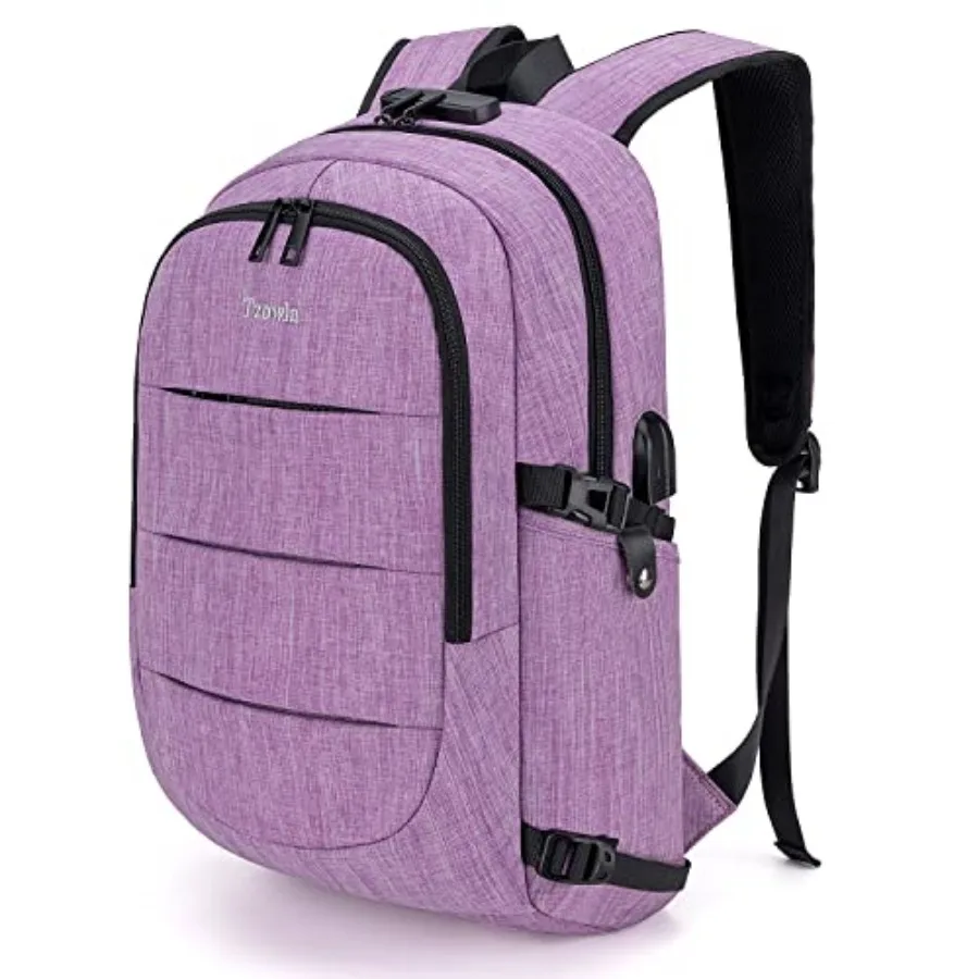 Tzowla Travel Laptop Backpack Water Resistant Anti-Theft Bag with Giant Tumbler Holder Pocket and Lock 17.3 Inch Computer Busin
Tzowla Travel Laptop Backpack Water Resistant Anti-Theft Bag with Giant Tumbler Holder Pocket and Lock 17.3 Inch Computer Busin