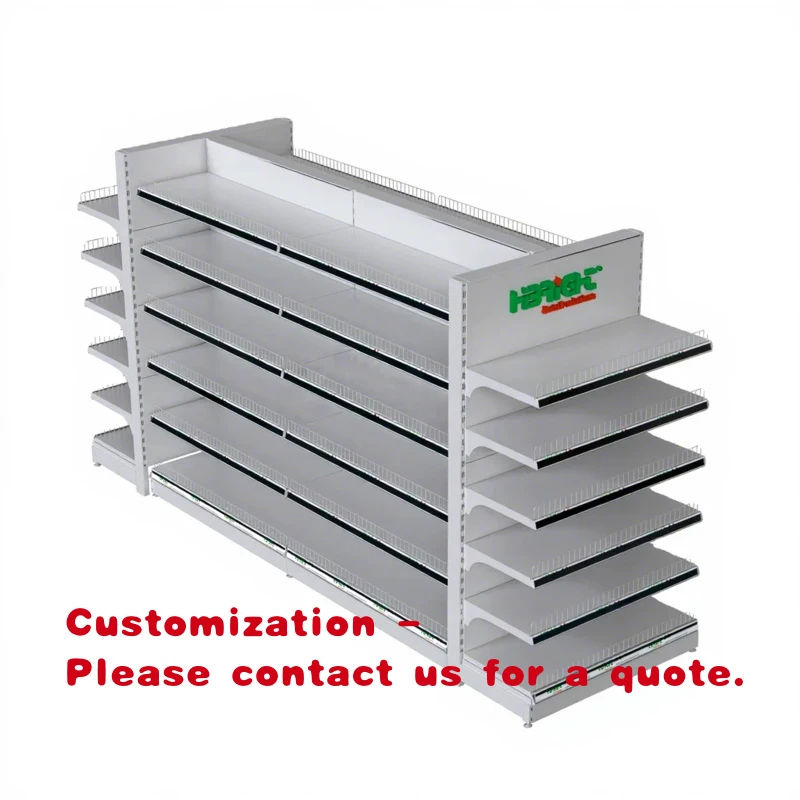 custom.Customized Double-Sided Heavy Duty White Metallic Supermarket Rack with 5-Shelf Steel Shelving Checkout Counter
custom.Customized Double-Sided Heavy Duty White Metallic Supermarket Rack with 5-Shelf Steel Shelving Checkout Counter