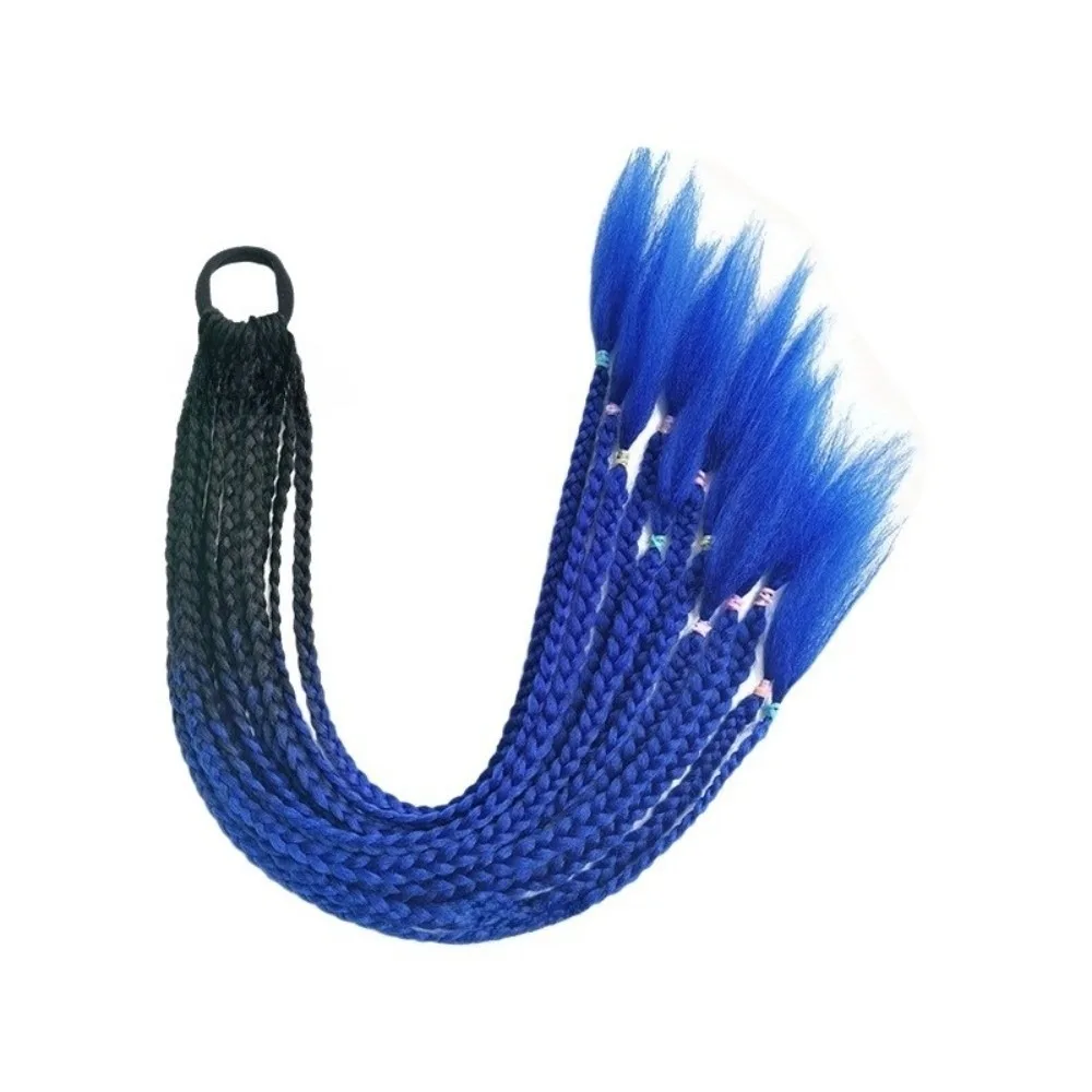 Multi-Strand Rainbow Long Straight Braid Hair Pre-Braided 24Inch Length Braided Ponytail Elastic Band Straight Texture
Multi-Strand Rainbow Long Straight Braid Hair Pre-Braided 24Inch Length Braided Ponytail Elastic Band Straight Texture
