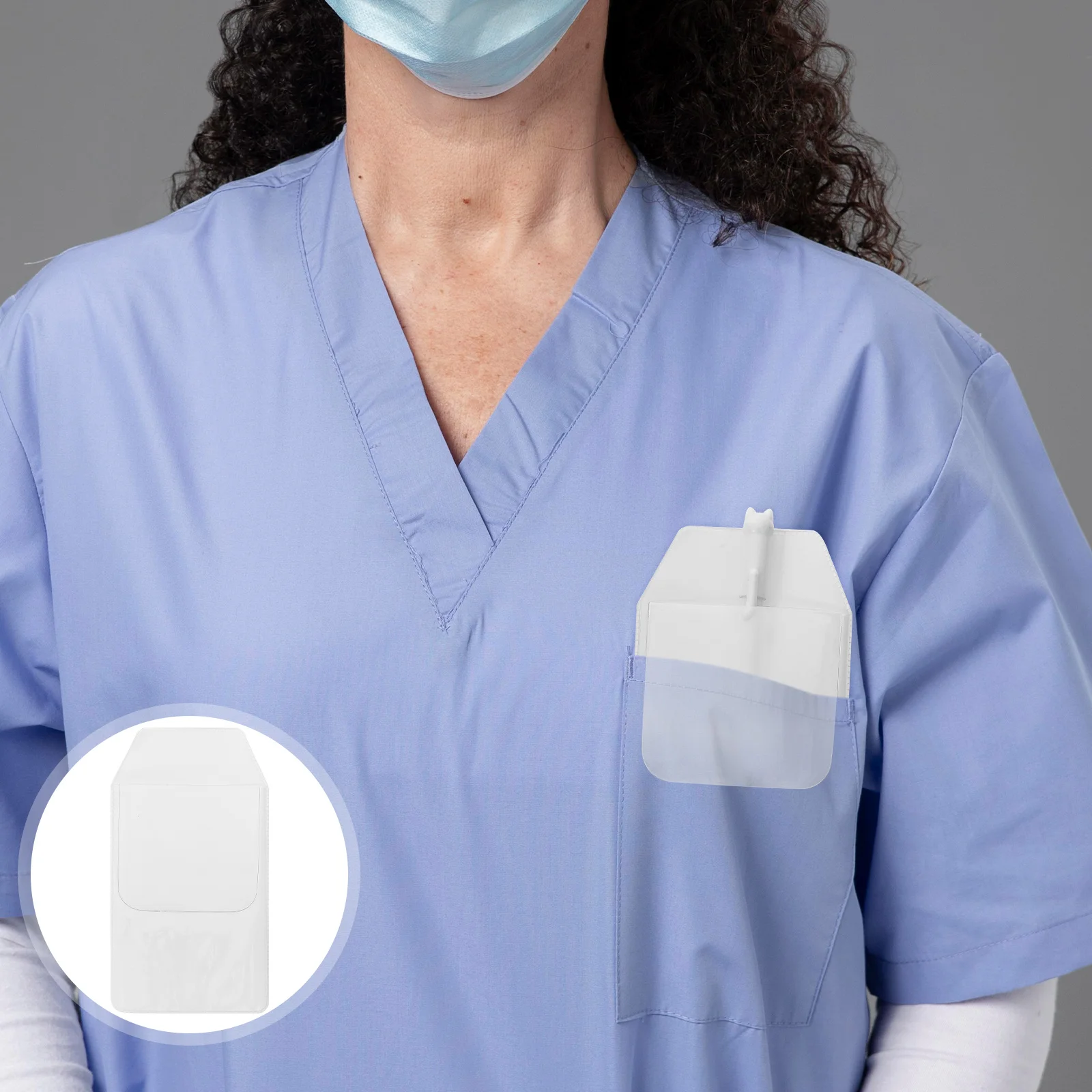 5 Pcs PVC Pen Set Pants Pocket Coat Pouch Holder Organizer Nurse Protectors Clear Shirt
5 Pcs PVC Pen Set Pants Pocket Coat Pouch Holder Organizer Nurse Protectors Clear Shirt