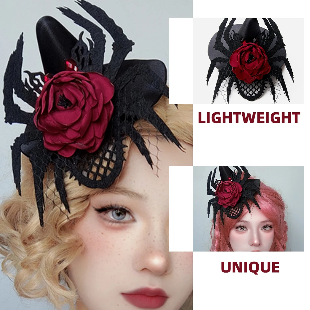 Retro Women's Headwear Spider Fascinator Hair Clip for Tea Party Halloween Costume Wedding Banquet Lightweight Decorative
Retro Women's Headwear Spider Fascinator Hair Clip for Tea Party Halloween Costume Wedding Banquet Lightweight Decorative
