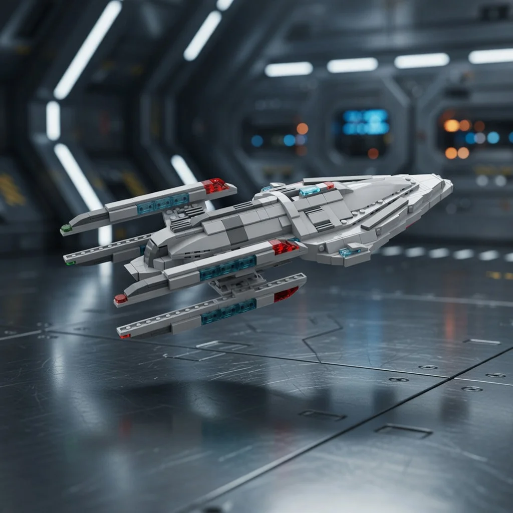 MOC Sci-Fi Prometheus Space Cruiser Building Blocks Small Particle Bricks DIY Assembly Model Adult Hobby Collection Gift
MOC Sci-Fi Prometheus Space Cruiser Building Blocks Small Particle Bricks DIY Assembly Model Adult Hobby Collection Gift