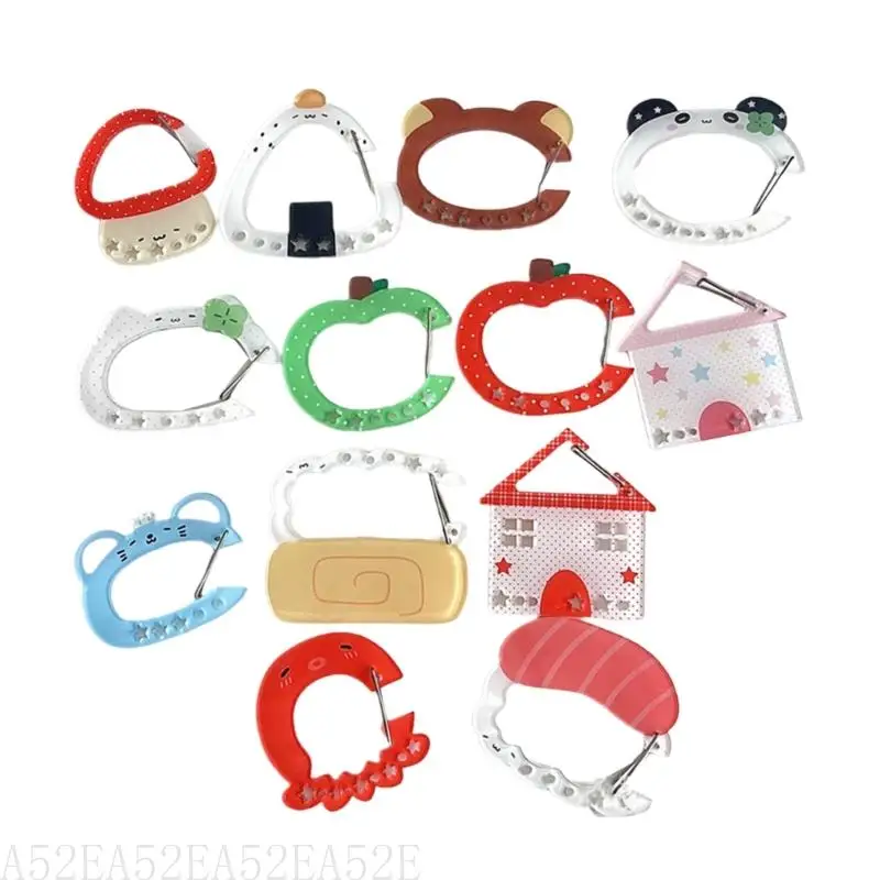 A52E Stylish Carabiner Hook Ita Bag Decoration Buckle Keychain Pendant Handbook Charm Acrylic Keyring Accessories for Women
A52E Stylish Carabiner Hook Ita Bag Decoration Buckle Keychain Pendant Handbook Charm Acrylic Keyring Accessories for Women