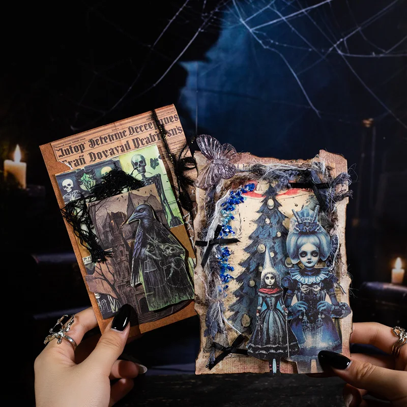 90pcs Gothic Weekly series dark style material paper handbook collage DIY photo frame diary card background decorative cardstock
90pcs Gothic Weekly series dark style material paper handbook collage DIY photo frame diary card background decorative cardstock