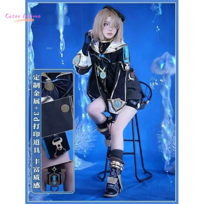 Coser Game Genshin Impact Freminet Косплей Костюм Униформа Хэллоуин Карнавал Вечеринка Рождественская игра Ролевая одежда Одежда
Coser Game Genshin Impact Freminet Косплей Костюм Униформа Хэллоуин Карнавал Вечеринка Рождественская игра Ролевая одежда Одежда