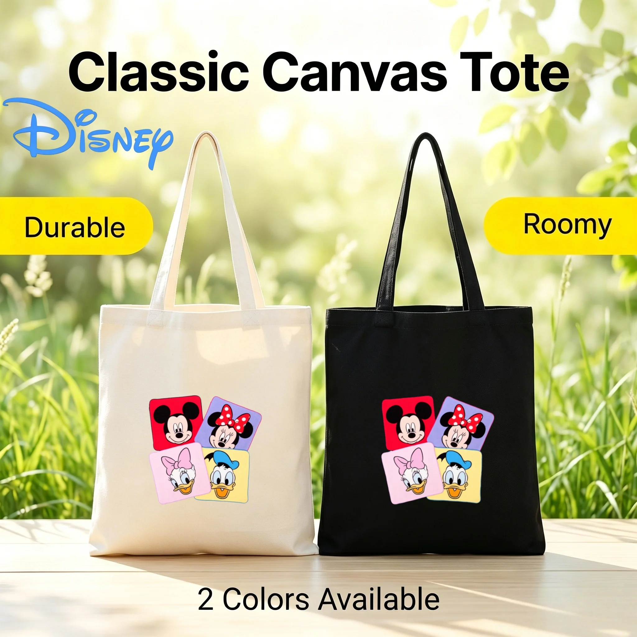 1PC Disney Painter Mickey Drawing Donald Duck Canvas Tote Bag Eco Shopping Shoulder Handbag
1PC Disney Painter Mickey Drawing Donald Duck Canvas Tote Bag Eco Shopping Shoulder Handbag