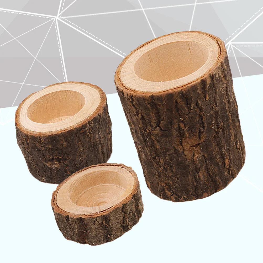3pcs Wooden Holder Unique Succulents Pot Chic Stand Desktop Adornment For Home Living Room Decor Modern Indoor
3pcs Wooden Holder Unique Succulents Pot Chic Stand Desktop Adornment For Home Living Room Decor Modern Indoor