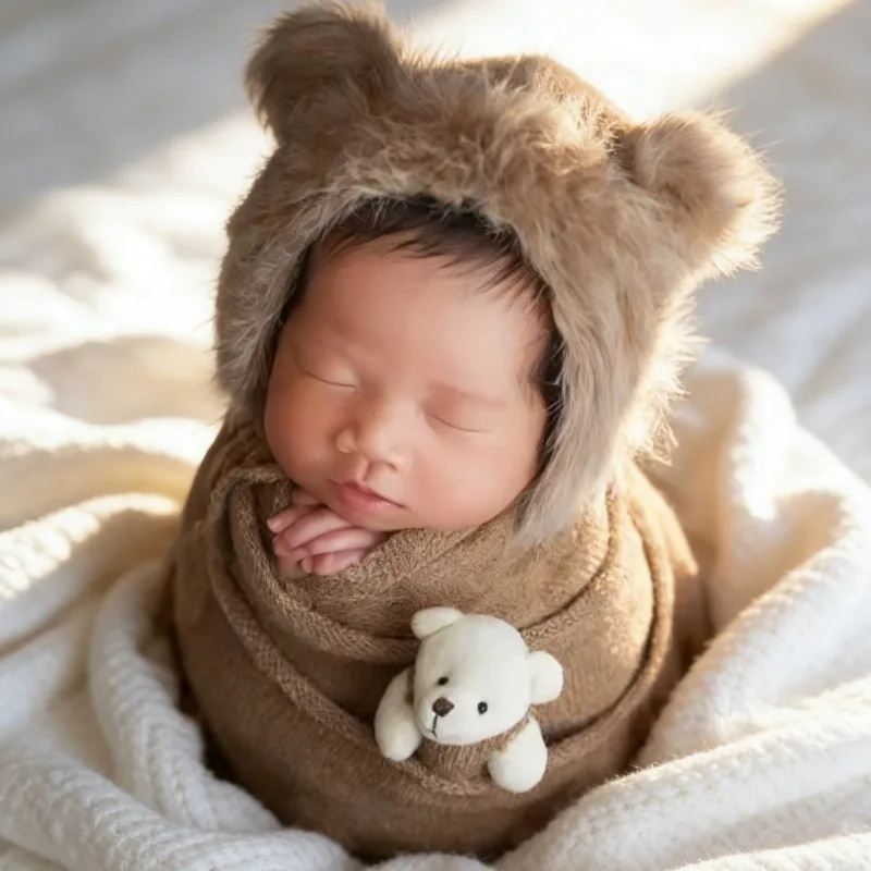 Плед для фотосъемки новорожденных 140x170 см, фон для детских фотосессий, ткань для студийной съемки младенцев, аксессуар для фотосъемки, пеленка для фотосессий
Плед для фотосъемки новорожденных 140x170 см, фон для детских фотосессий, ткань для студийной съемки младенцев, аксессуар для фотосъемки, пеленка для фотосессий