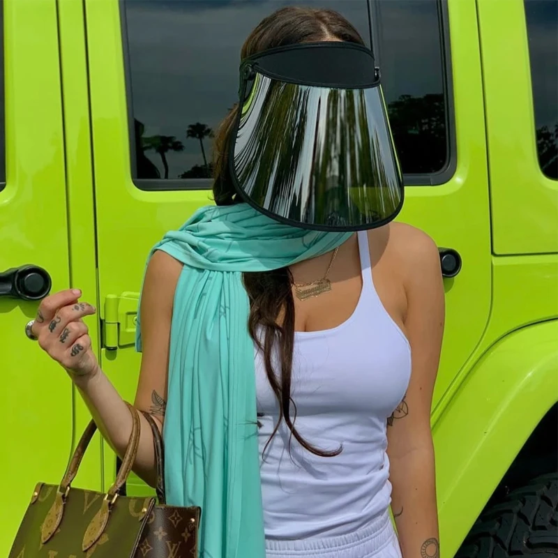 Summer Fashion Golf Cap Eye Protection Two-in-one Hat Wide Brim Hat UPF50+ Face Protection Hat Outdoor Travel Sun Visor
Summer Fashion Golf Cap Eye Protection Two-in-one Hat Wide Brim Hat UPF50+ Face Protection Hat Outdoor Travel Sun Visor