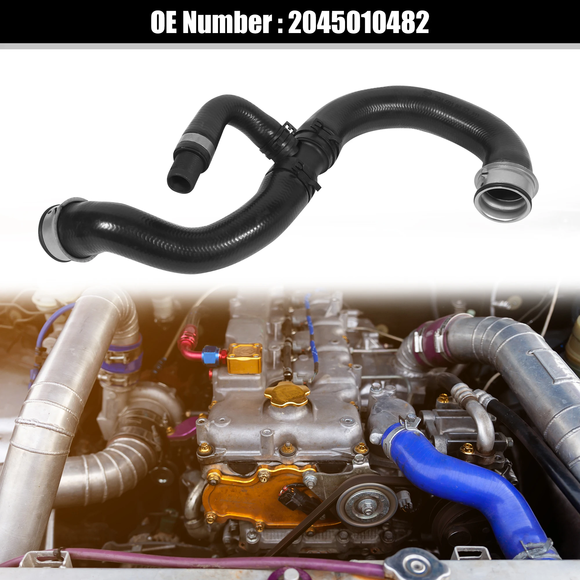 UXCELL Нижний шланг охлаждающей жидкости радиатора 2045010482, резина для Mercedes-Benz GLK350 10-12
UXCELL Нижний шланг охлаждающей жидкости радиатора 2045010482, резина для Mercedes-Benz GLK350 10-12