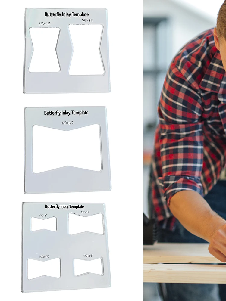 Router Slotting Auxiliary Tool Professional Slot Cutting Wood Bow Tie Transparent Wooden Joint Marking Ruler Set for Woodworking
Router Slotting Auxiliary Tool Professional Slot Cutting Wood Bow Tie Transparent Wooden Joint Marking Ruler Set for Woodworking