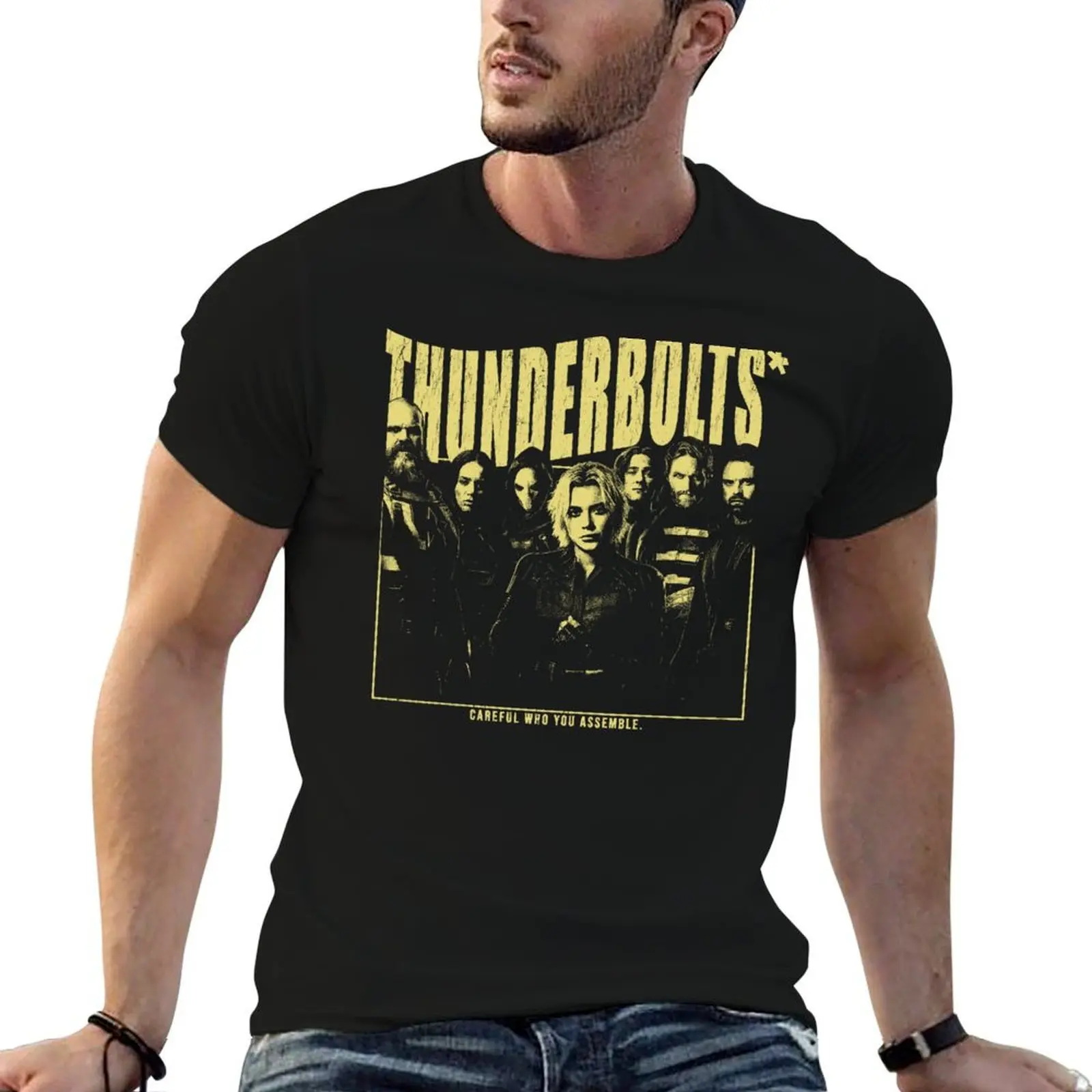 Vintage Thunderbolts Movie T-Shirt graphic t shirts for man t shirt man cotton T-Shirt
Vintage Thunderbolts Movie T-Shirt graphic t shirts for man t shirt man cotton T-Shirt