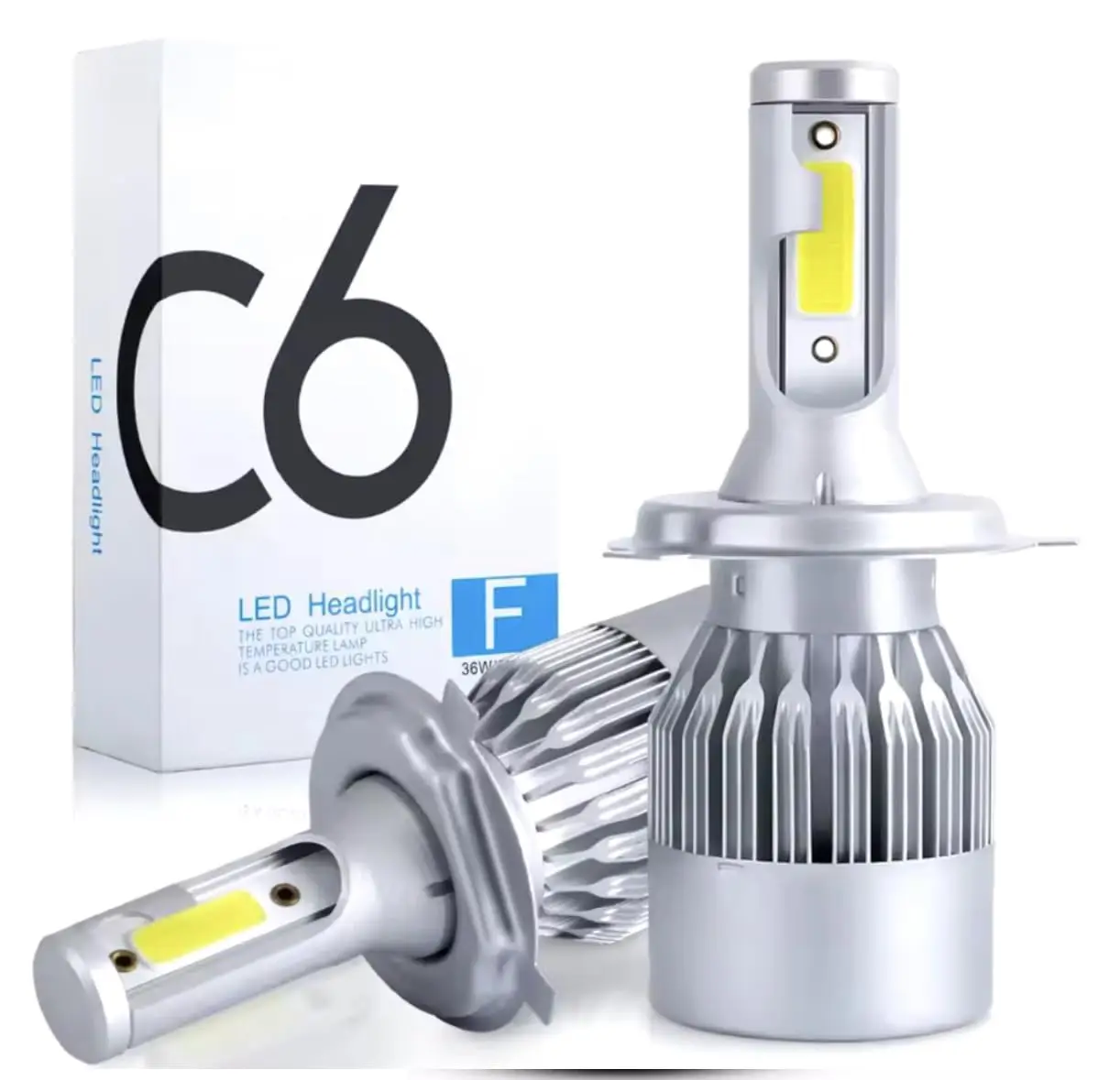 2PCS H1/H7/H4/H8/H9/H11 Car LED Light, 6000K 3800LM Super Bright High and Low Beam Bulb C6 LED Light Headlight Bulb, Car/trucks
2PCS H1/H7/H4/H8/H9/H11 Car LED Light, 6000K 3800LM Super Bright High and Low Beam Bulb C6 LED Light Headlight Bulb, Car/trucks