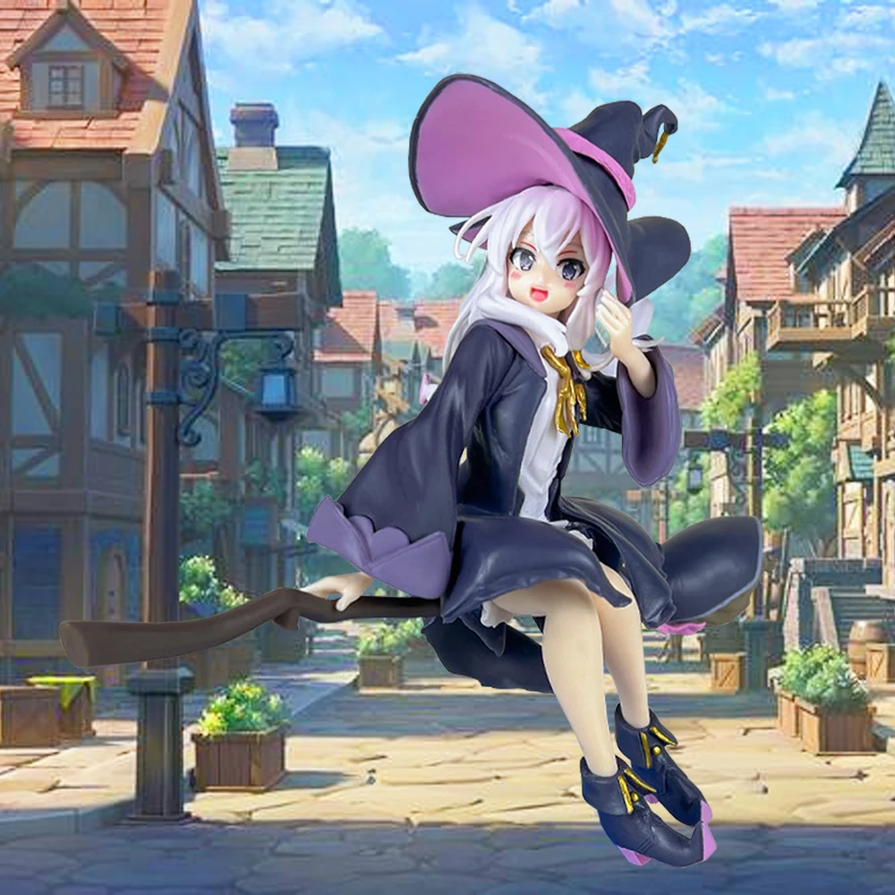 19 см аниме Wandering Witch: The Journey of Elaina, экшн-фигурка Kawaii, фигурка ведьмы, модель из ПВХ, коллекция игрушек, подарки на Хэллоуин
19 см аниме Wandering Witch: The Journey of Elaina, экшн-фигурка Kawaii, фигурка ведьмы, модель из ПВХ, коллекция игрушек, подарки на Хэллоуин