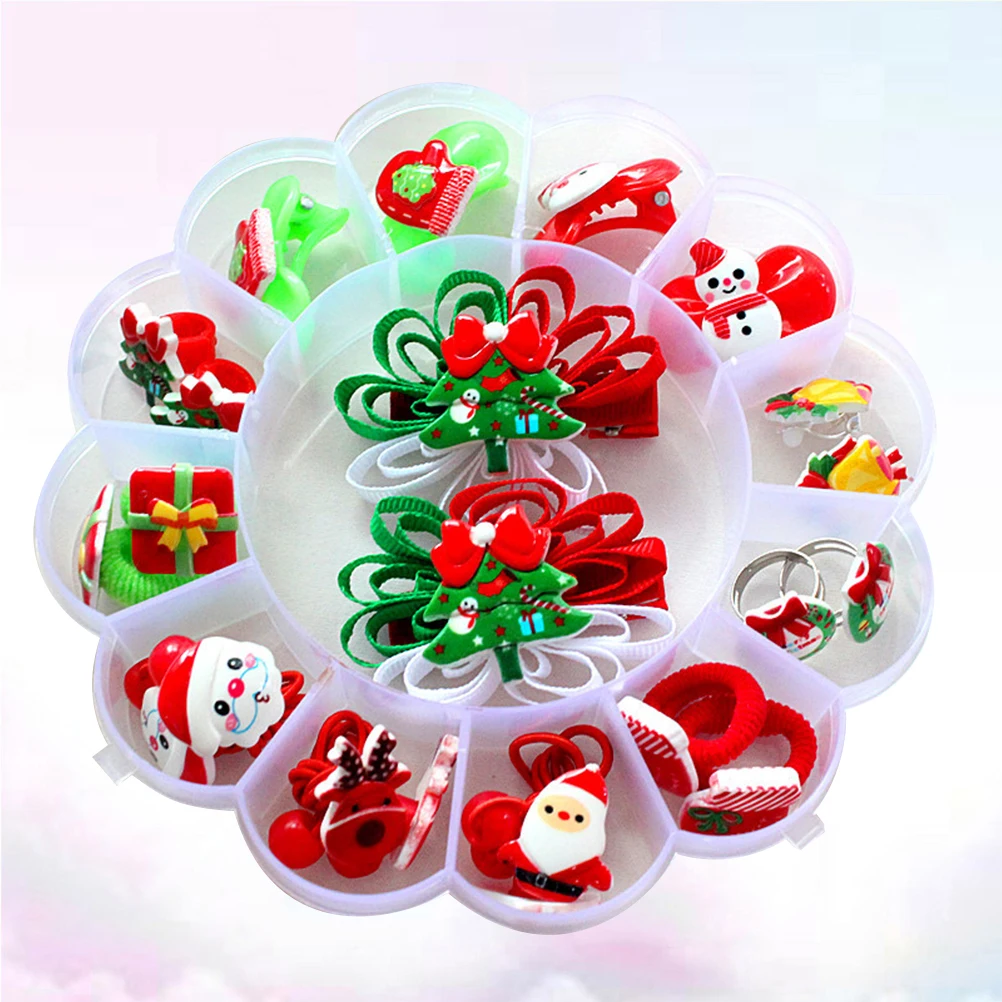 Christmas Hairpin Set Kids Hair Accessories Girls Stylish Headdress Durable Material Unique Design Daily Outfit Festivals
Christmas Hairpin Set Kids Hair Accessories Girls Stylish Headdress Durable Material Unique Design Daily Outfit Festivals