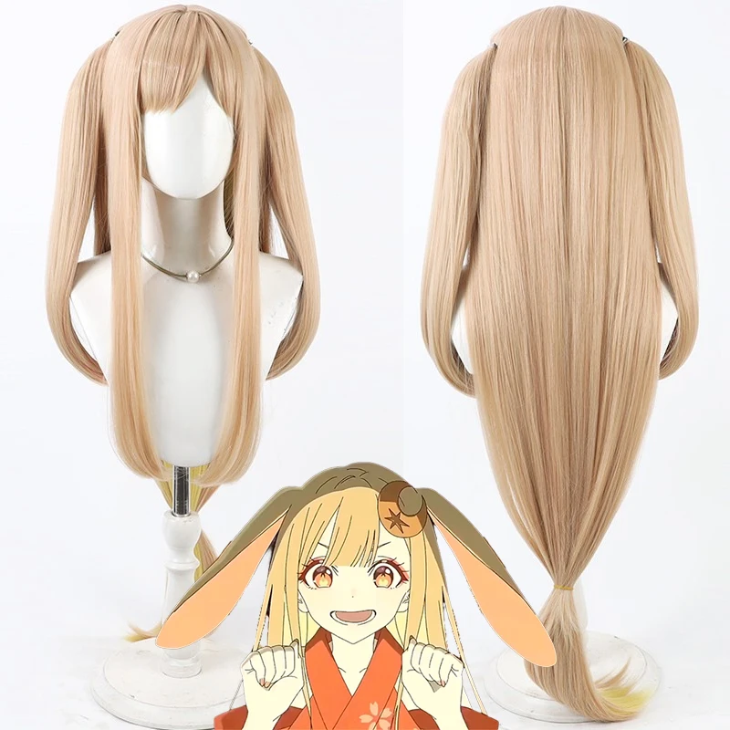 Cosmic Princess Kaguya Cosplay Wig Long Anime Cartoon Wigs Heat Resistant Synthetic Hair Halloween Party Women Wigs +Wig Cap
Cosmic Princess Kaguya Cosplay Wig Long Anime Cartoon Wigs Heat Resistant Synthetic Hair Halloween Party Women Wigs +Wig Cap
