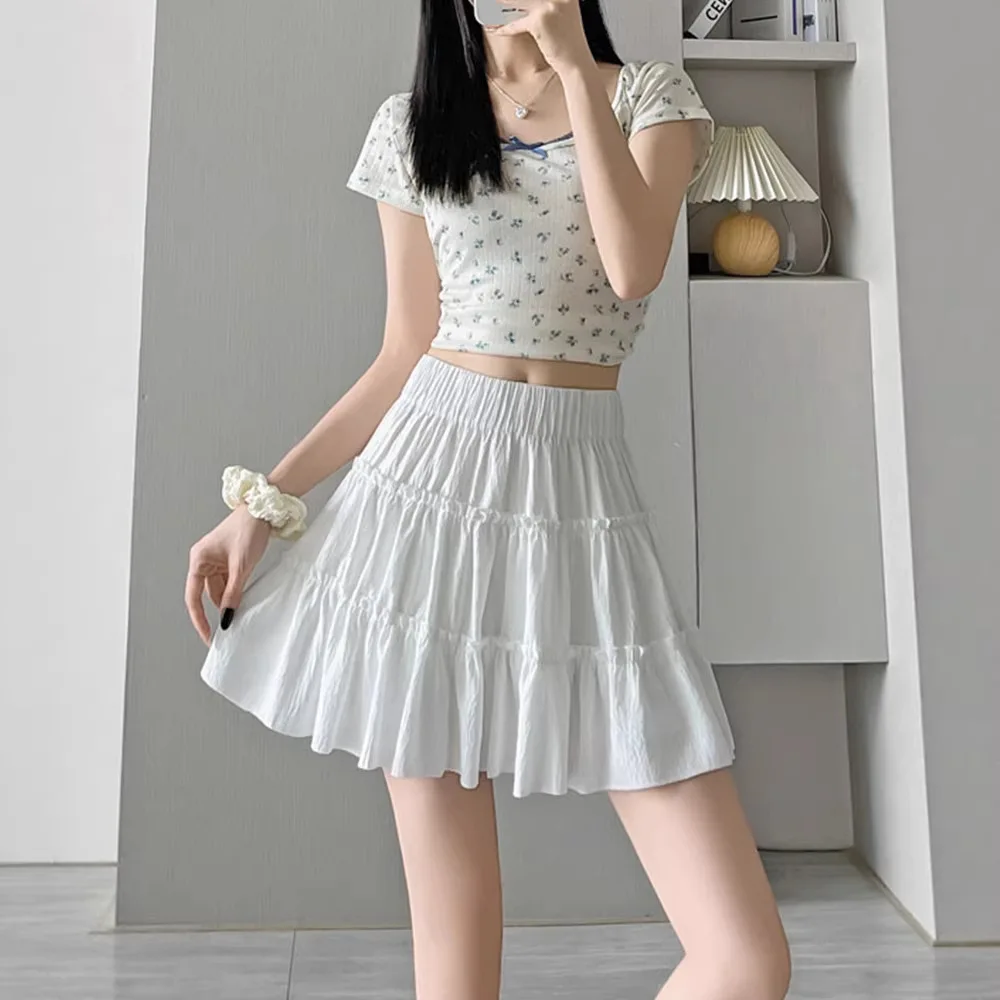 White Cake Short Skirt Women's Summer 2026 New High Waisted A-line Fluffy Fungus Half Skirt
White Cake Short Skirt Women's Summer 2026 New High Waisted A-line Fluffy Fungus Half Skirt