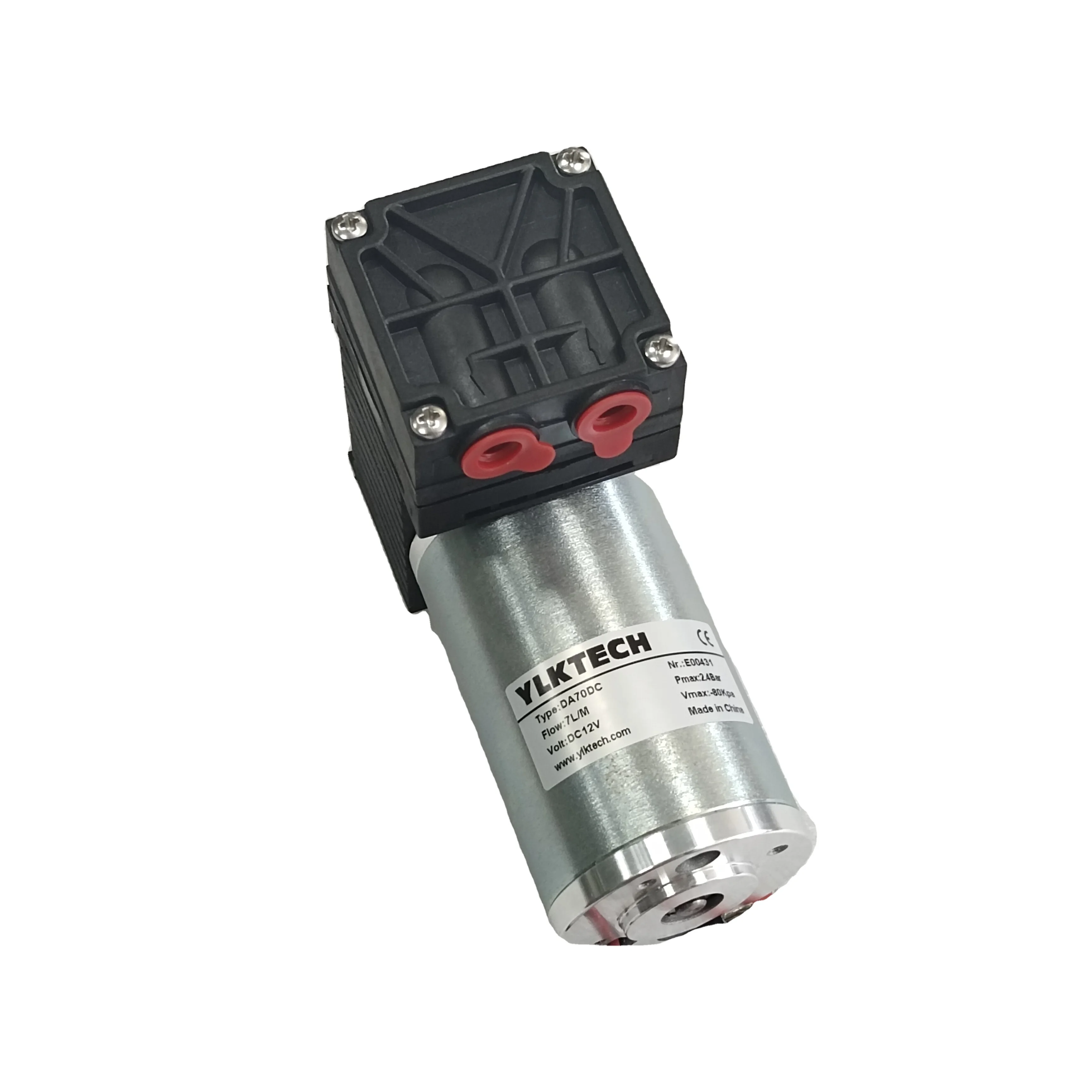 2.4Bar DA70DC Compressed Air Pump 12V/24V Electric Low Pressure Diaphragm Pump for Customizable Cable Length OEM Support
2.4Bar DA70DC Compressed Air Pump 12V/24V Electric Low Pressure Diaphragm Pump for Customizable Cable Length OEM Support