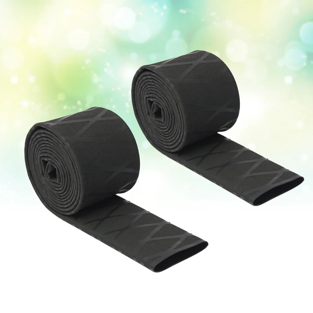 2Pcs Non-Slip Handle Grip Heat Shrink Tubing Insulation Waterproof for Sports Equipment Handles Black Non-Slip Tube
2Pcs Non-Slip Handle Grip Heat Shrink Tubing Insulation Waterproof for Sports Equipment Handles Black Non-Slip Tube