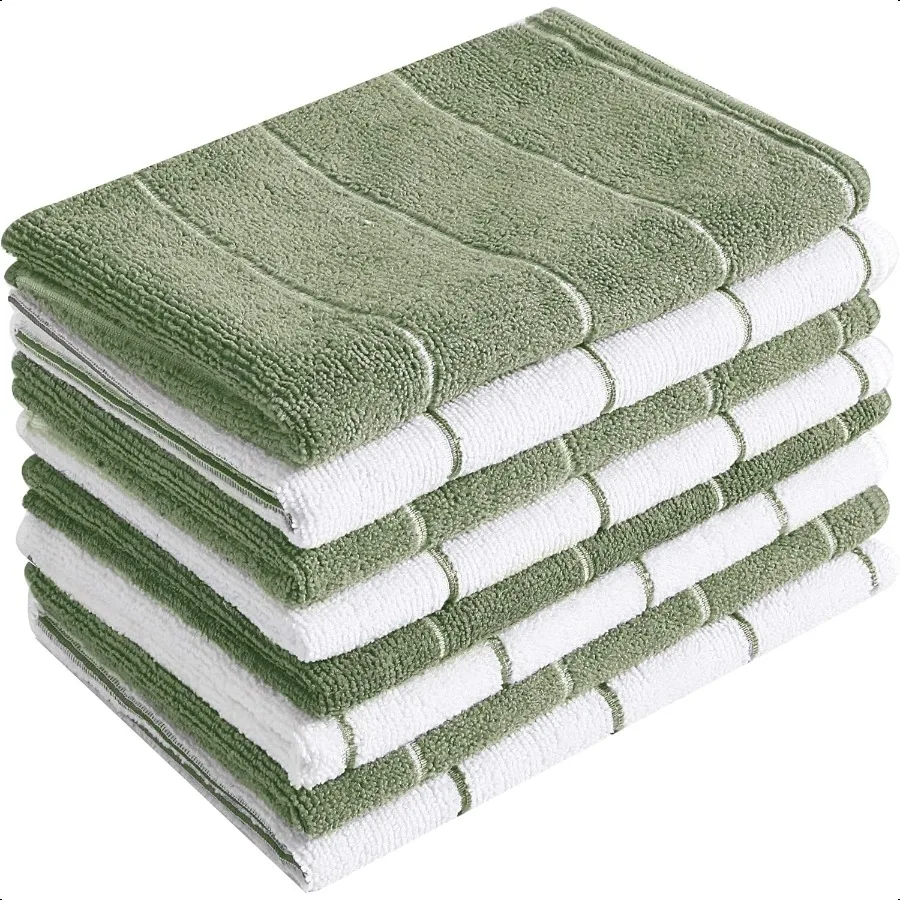 Microfiber Kitchen Towels Dish Towels 8 Pack 26 x 18 Inch
Microfiber Kitchen Towels Dish Towels 8 Pack 26 x 18 Inch