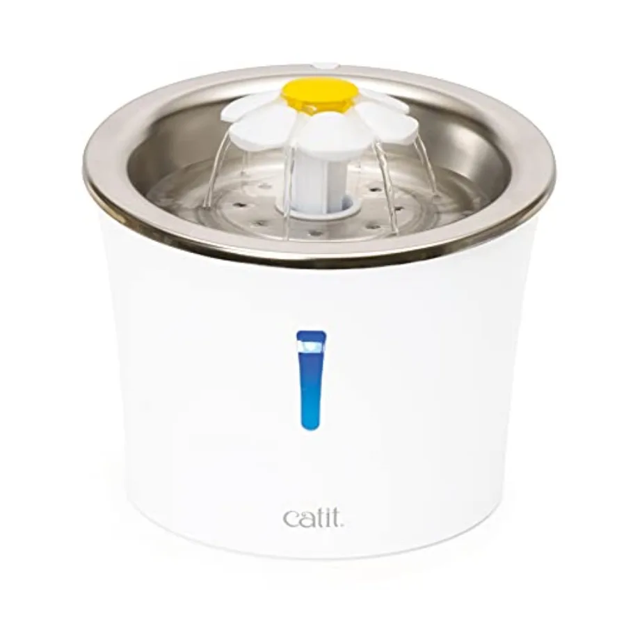 LED Flower Founta with Triple Action Filter, Cat Drkg Water Founta, 3 L
LED Flower Founta with Triple Action Filter, Cat Drkg Water Founta, 3 L