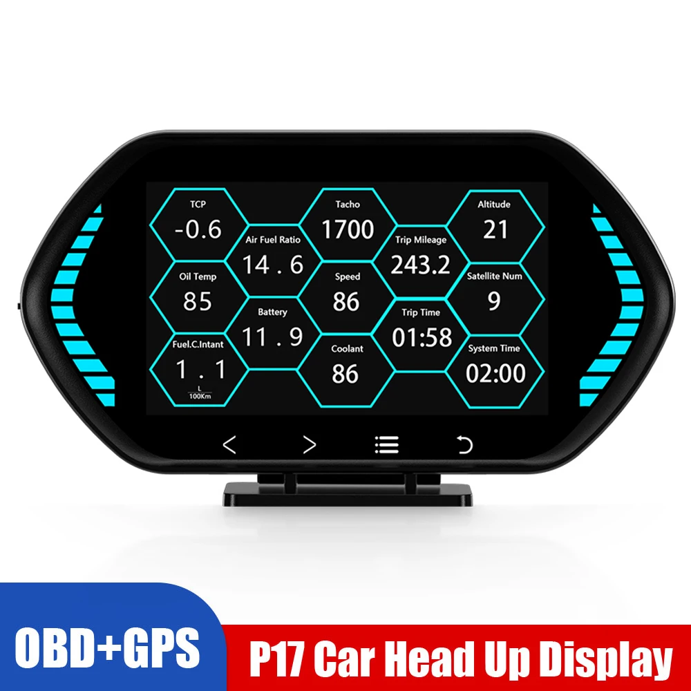 F12 Security Alarm Digital Odometer HUD Head Up Display for All Cars Auto Display OBD2+GPS Car HUD Gauge Universal Smart
F12 Security Alarm Digital Odometer HUD Head Up Display for All Cars Auto Display OBD2+GPS Car HUD Gauge Universal Smart